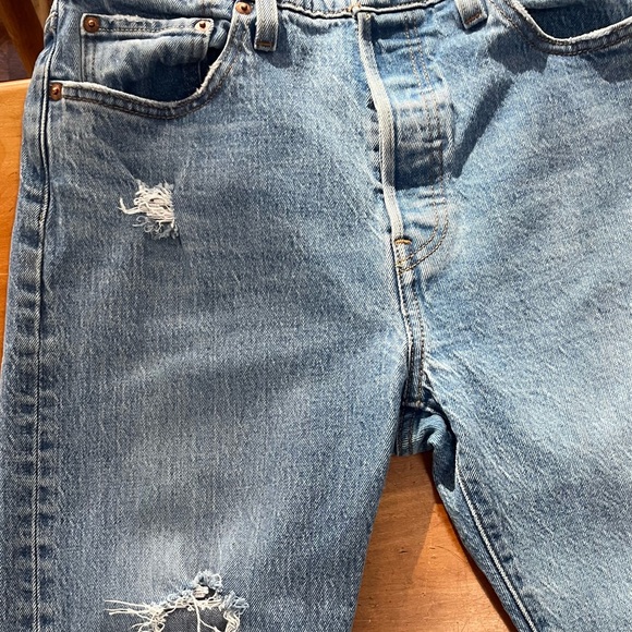 Levi’s 501 Women’s Distressed Jeans – W28 L26 - Picture 9 of 13